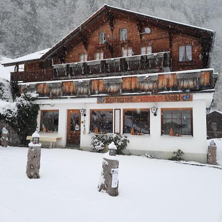 Hotel Restaurant Waldrand, Isenfluh 外观 照片