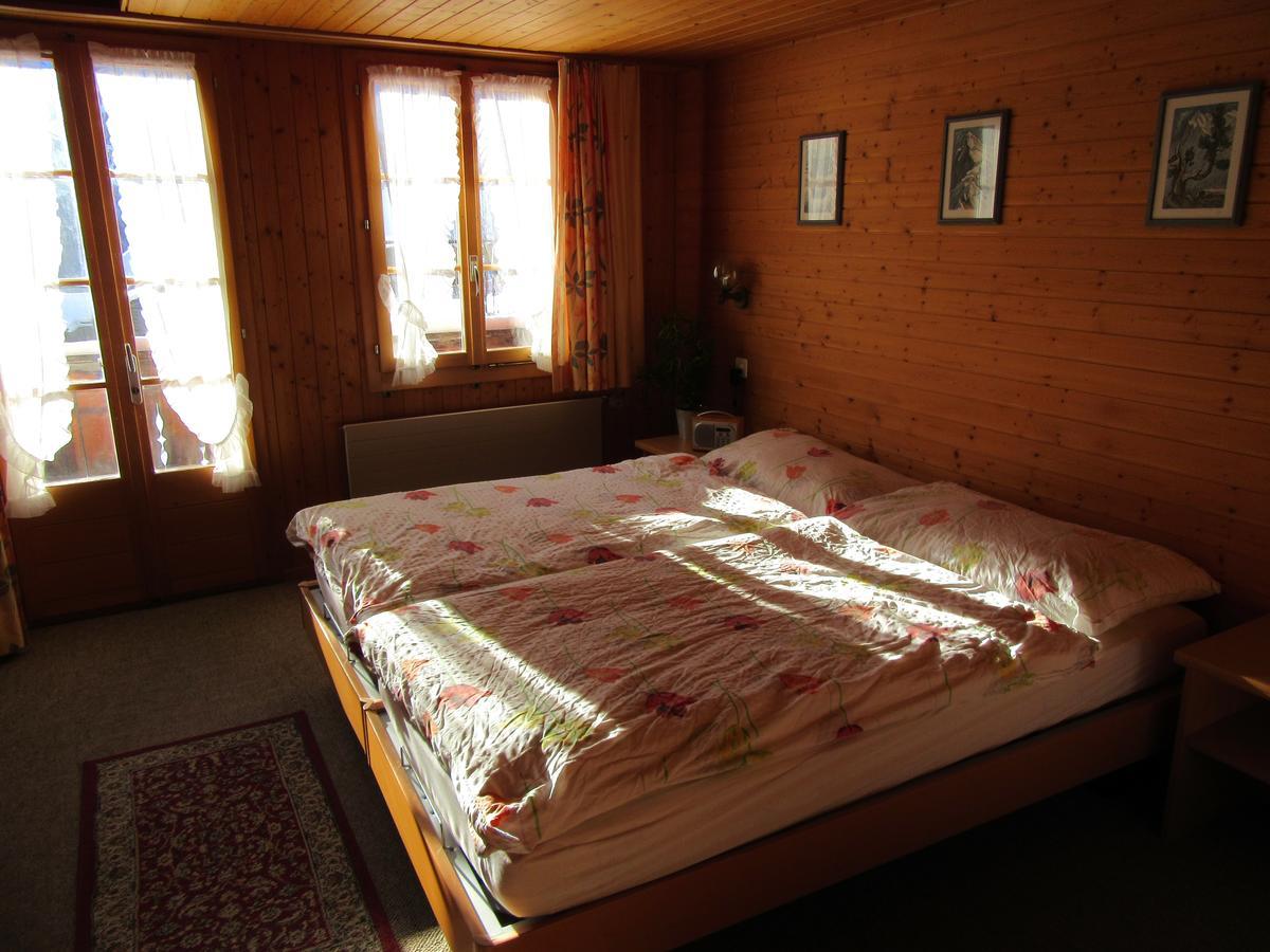 Hotel Restaurant Waldrand, Isenfluh 外观 照片