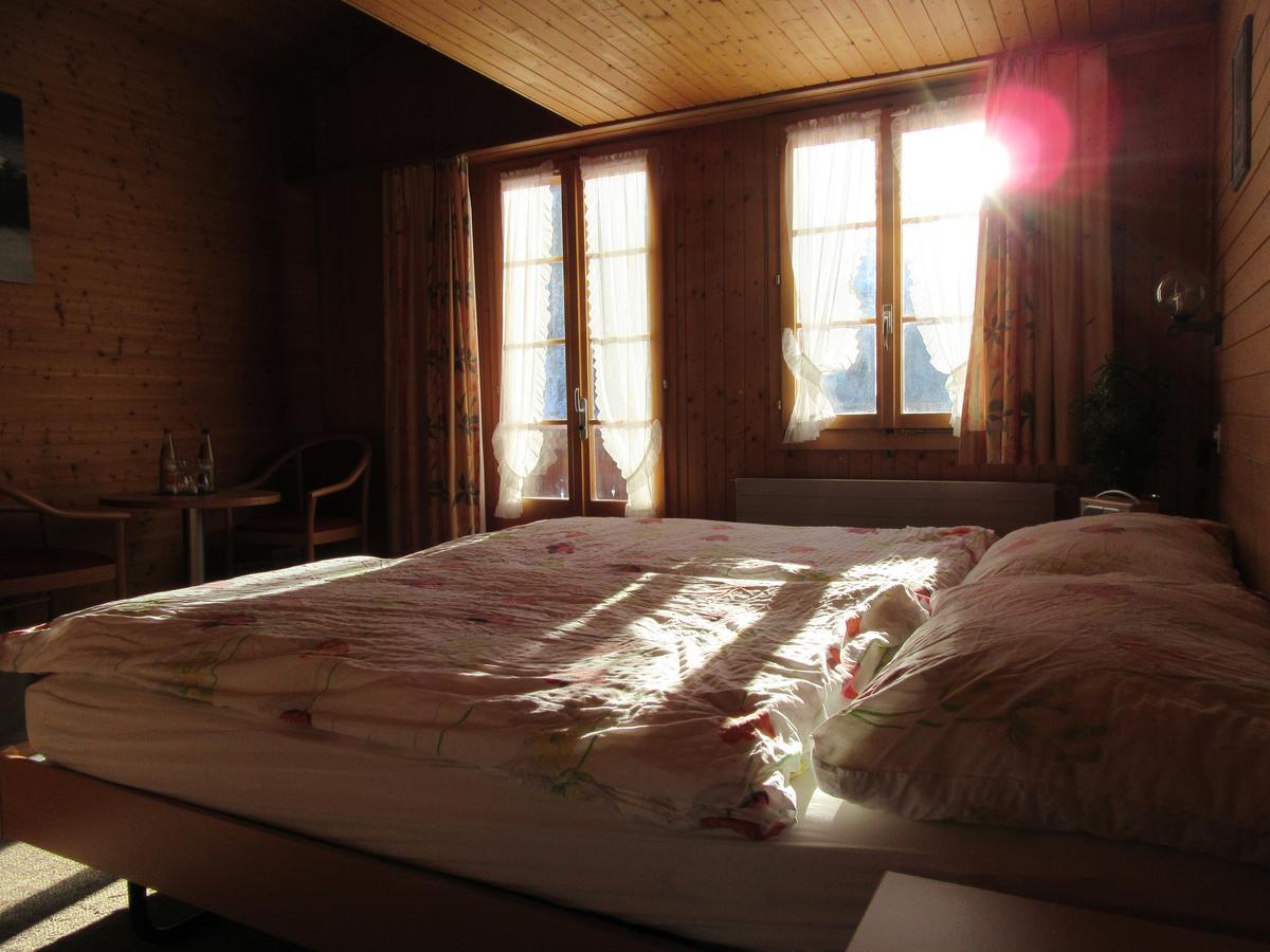 Hotel Restaurant Waldrand, Isenfluh 外观 照片