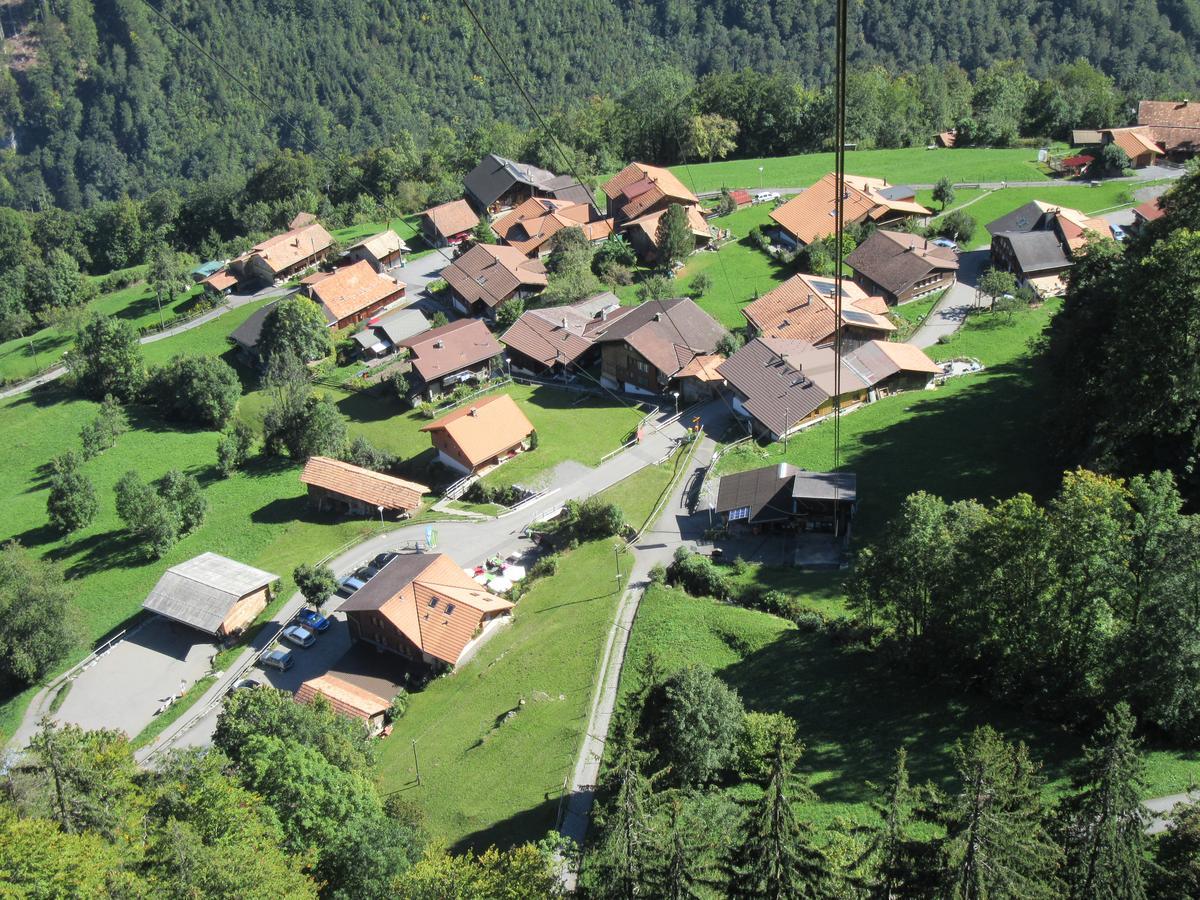 Hotel Restaurant Waldrand, Isenfluh 外观 照片